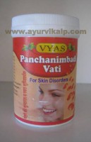 panchanimbadi vati | acne supplements | skin diseases